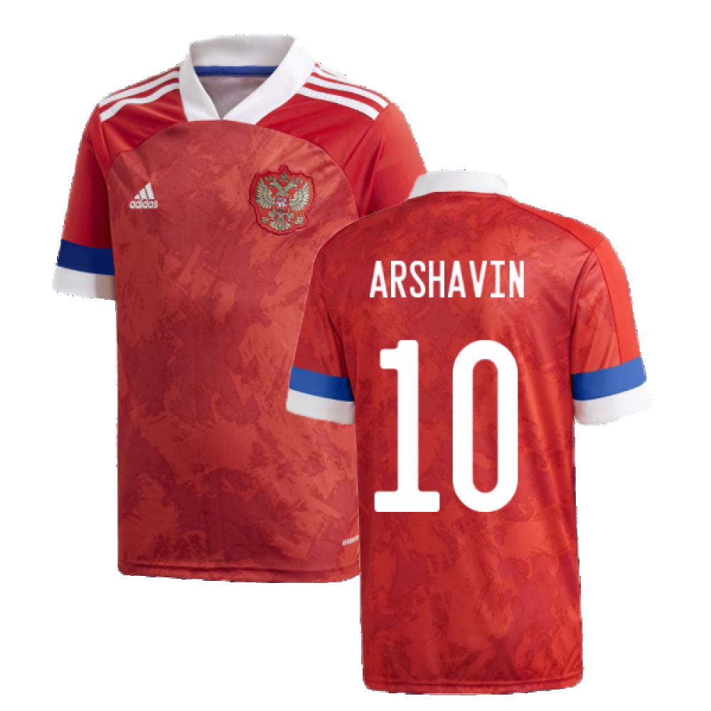 2020-2021 Russia Home Adidas Football Shirt (Kids) (ARSHAVIN 10)