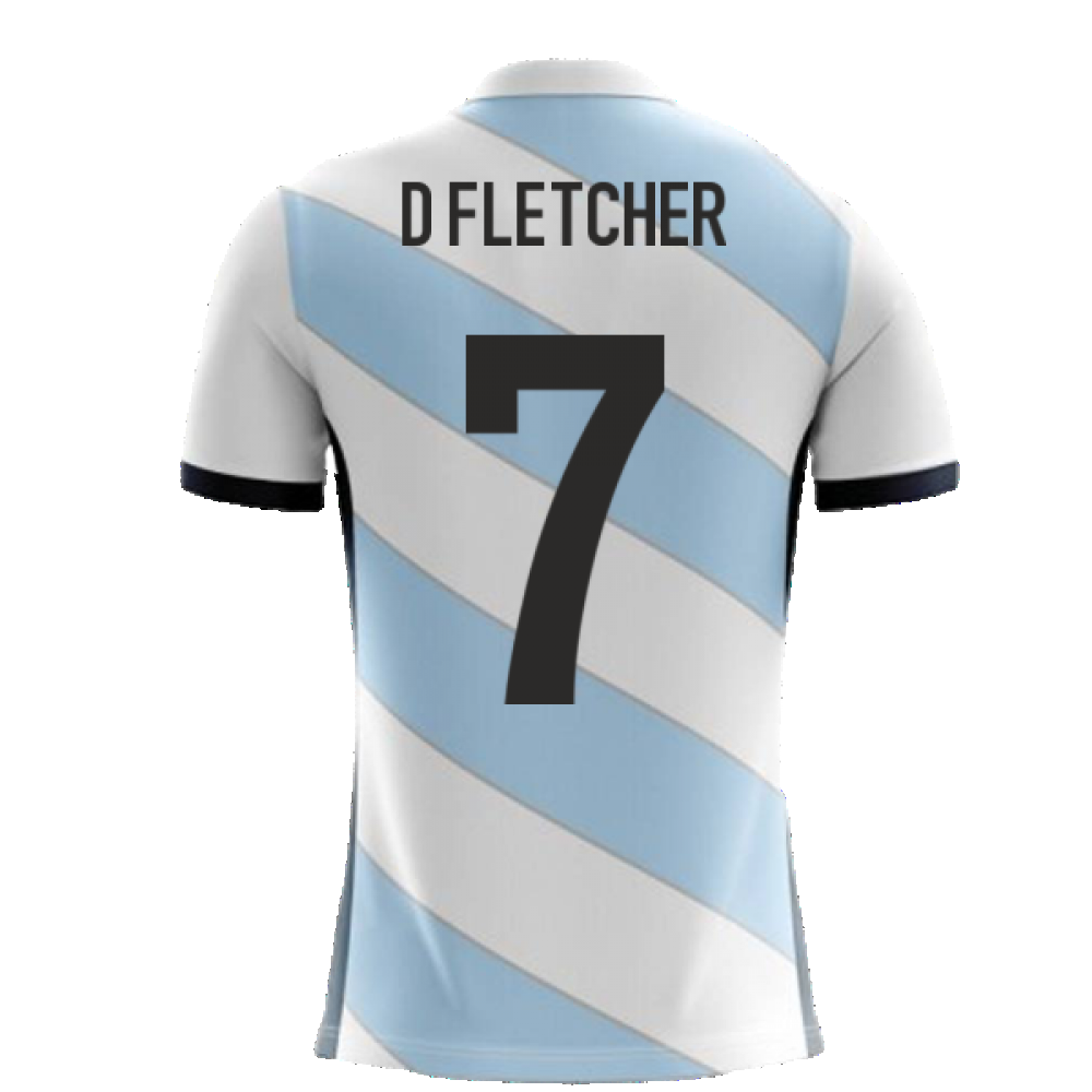 2024-2025 Scotland Airo Concept Away Shirt (D Fletcher 7) - Kids