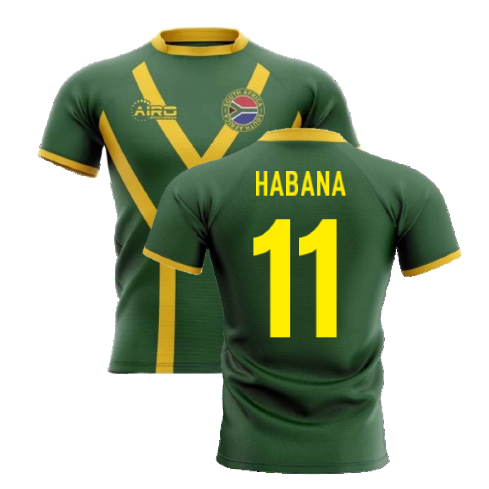 2024-2025 South Africa Springboks Flag Concept Rugby Shirt (Habana 11)