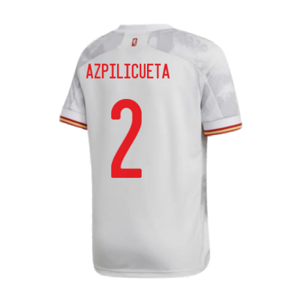 2020-2021 Spain Away Shirt (Kids) (AZPILICUETA 2)