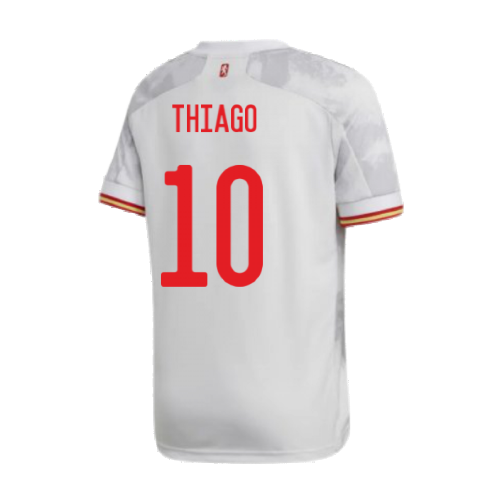 2020-2021 Spain Away Shirt (Kids) (THIAGO 10)