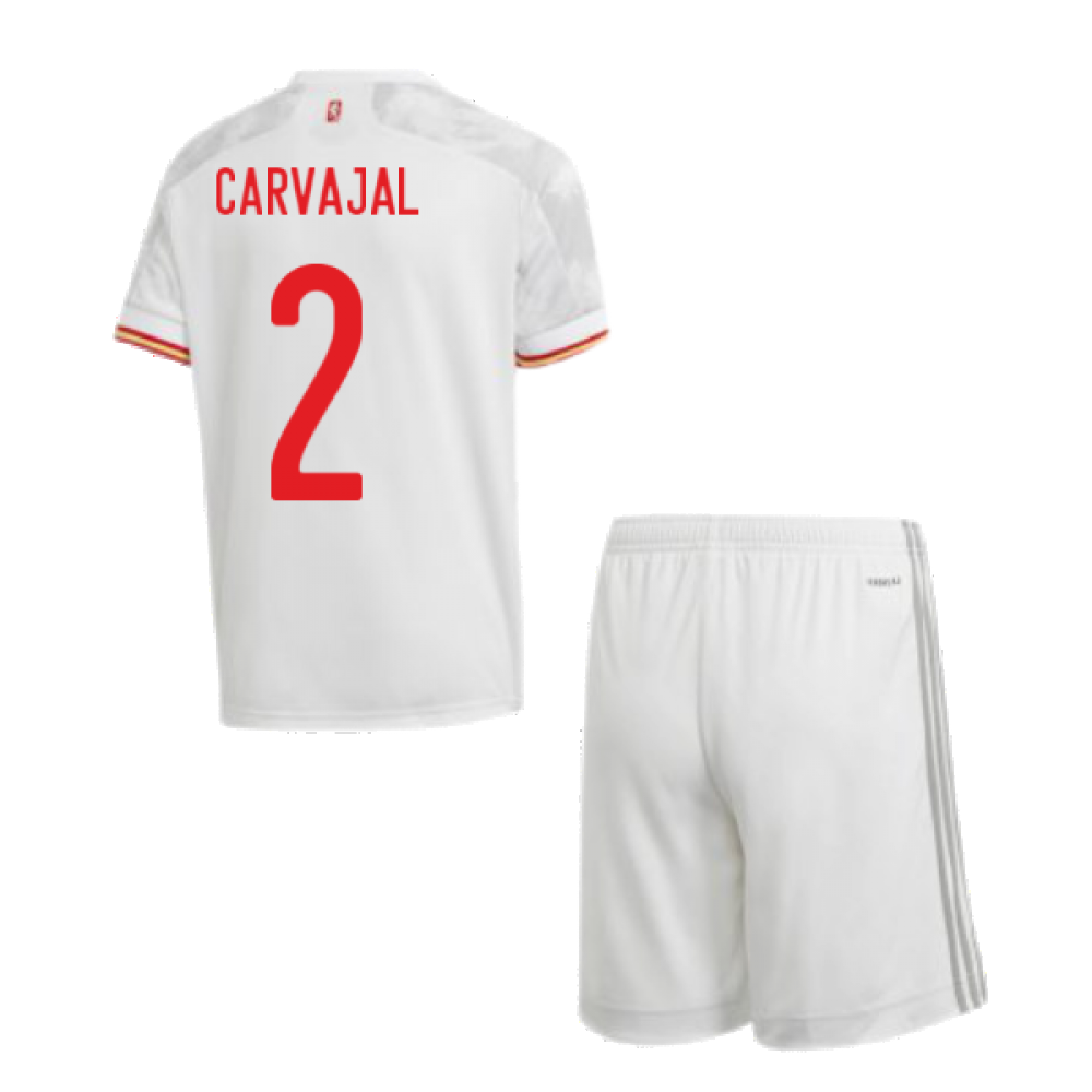 2020-2021 Spain Away Youth Kit (CARVAJAL 2)