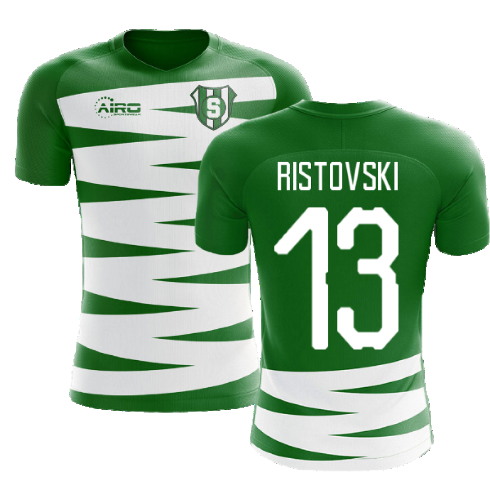 2024-2025 Sporting Lisbon Home Concept Football Shirt (Ristovski 13)