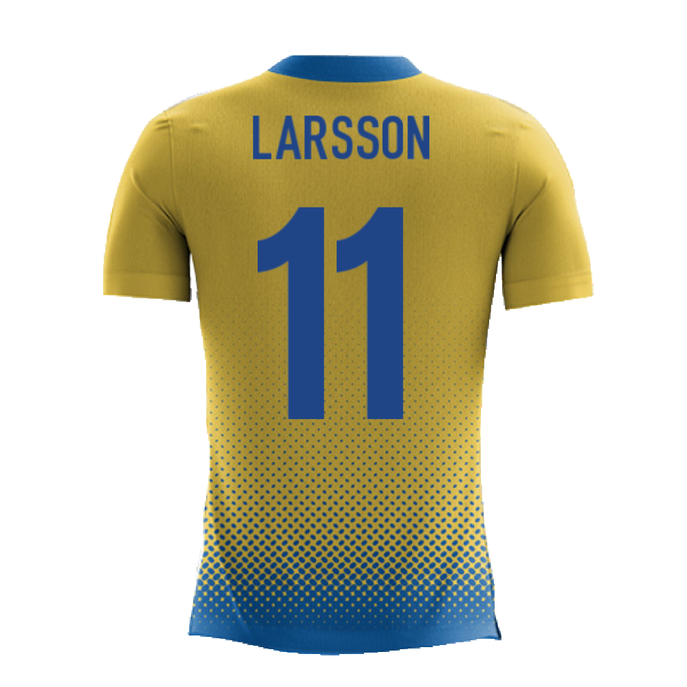 2024-2025 Sweden Airo Concept Home Shirt (Larsson 11) - Kids