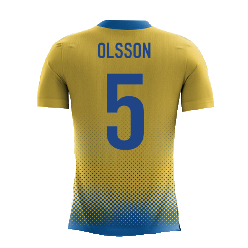 2024-2025 Sweden Airo Concept Home Shirt (Olsson 5)