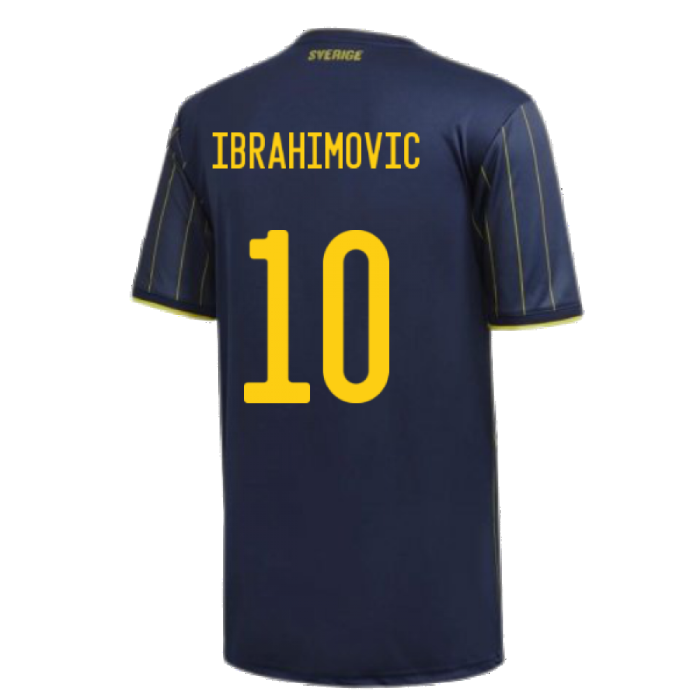 2020-2021 Sweden Away Shirt (IBRAHIMOVIC 10)