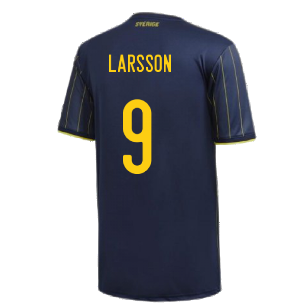 2020-2021 Sweden Away Shirt (Kids) (LARSSON 9)