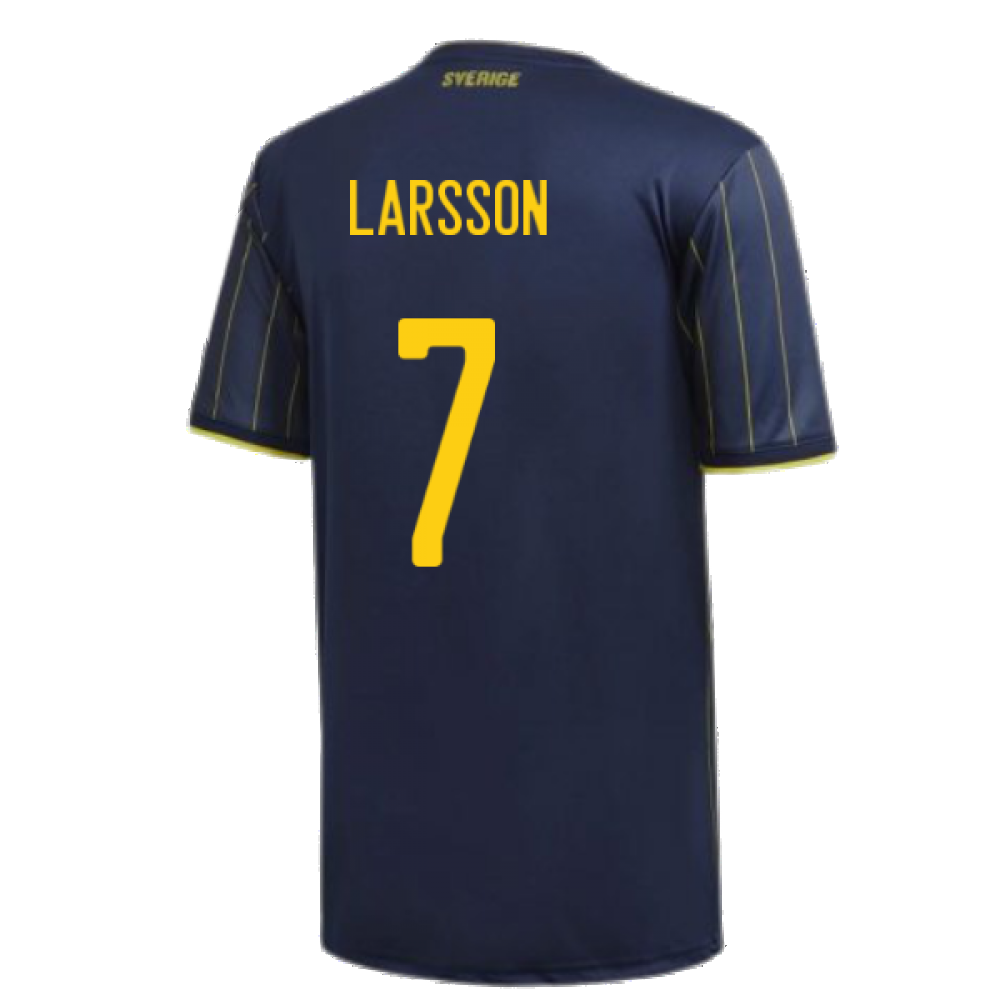 2020-2021 Sweden Away Shirt (LARSSON 7)