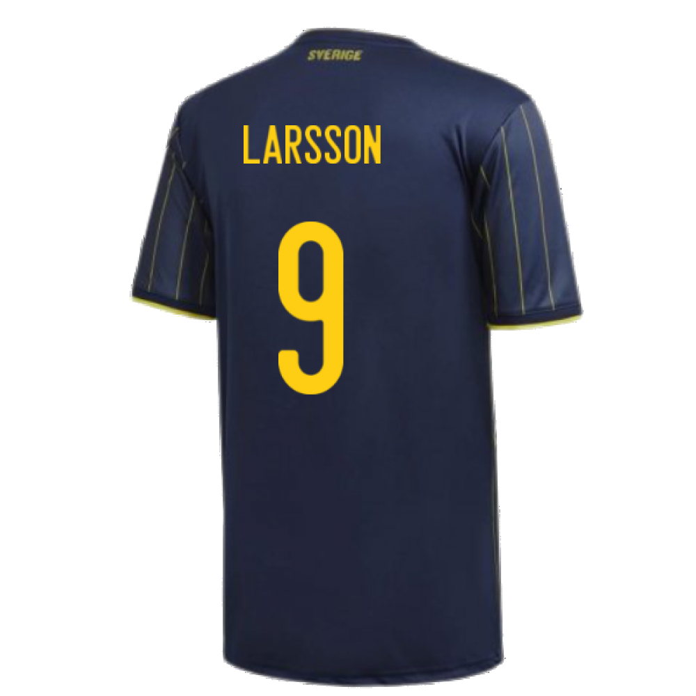 2020-2021 Sweden Away Shirt (LARSSON 9)