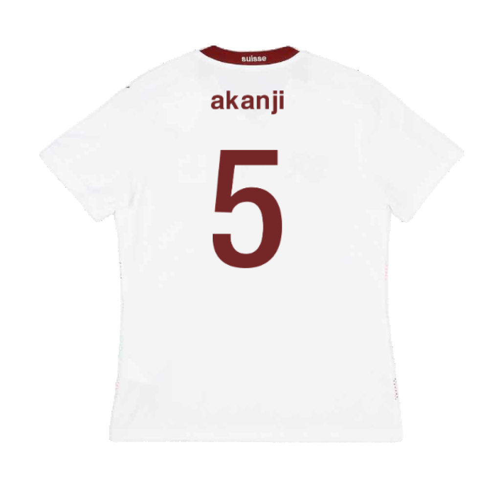 2020-2021 Switzerland Away Shirt (Womens) (AKANJI 5)