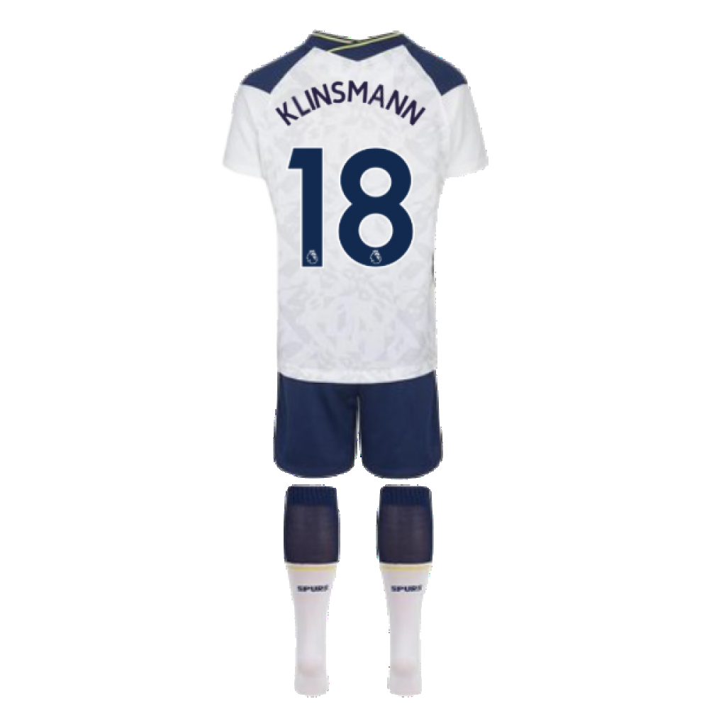 2020-2021 Tottenham Home Nike Little Boys Mini Kit (KLINSMANN 18)