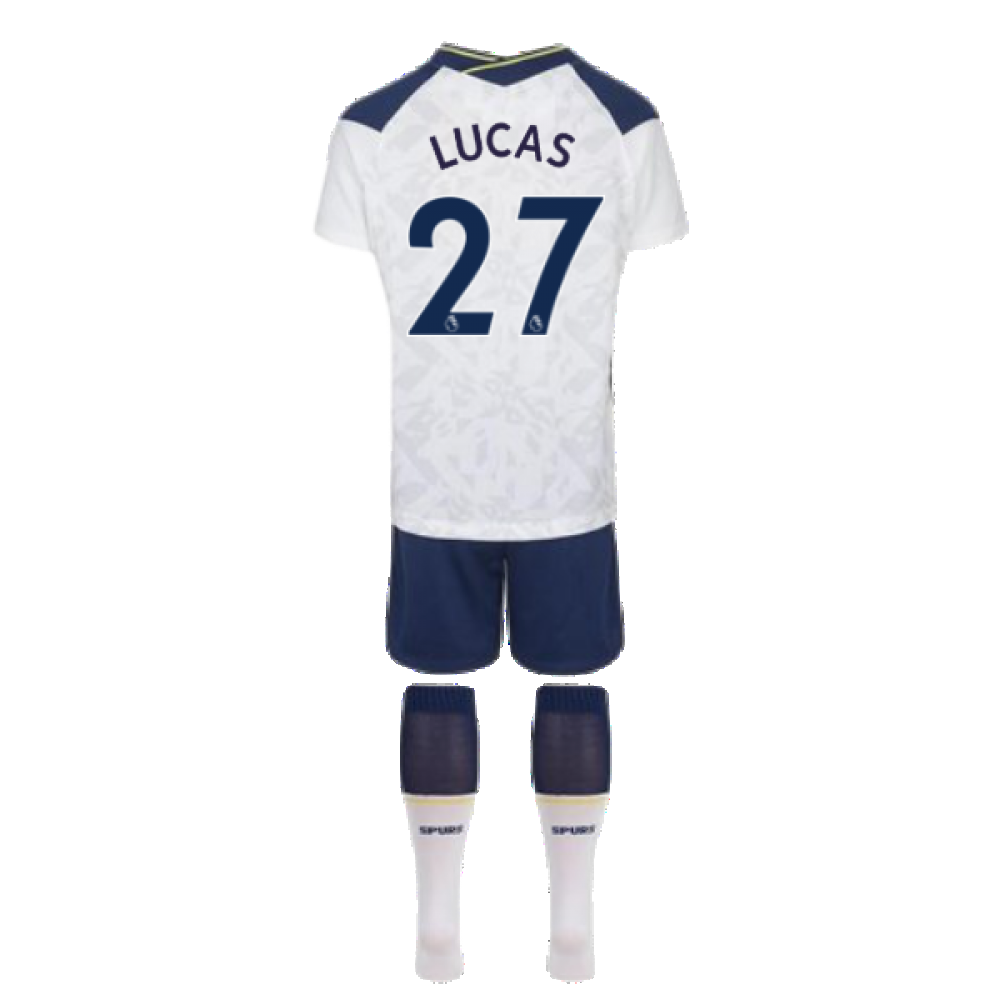 2020-2021 Tottenham Home Nike Little Boys Mini Kit (LUCAS 27)