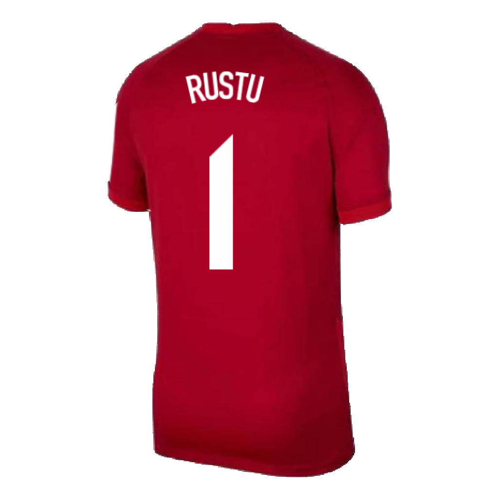 2020-2021 Turkey Away Nike Football Shirt (RUSTU 1)