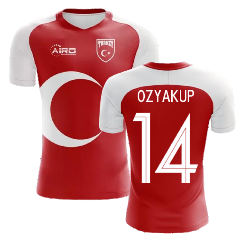 2024-2025 Turkey Home Concept Football Shirt (Ozyakup 14) - Kids