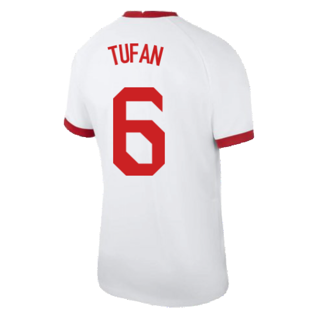 2020-2021 Turkey Home Nike Football Shirt (TUFAN 6)