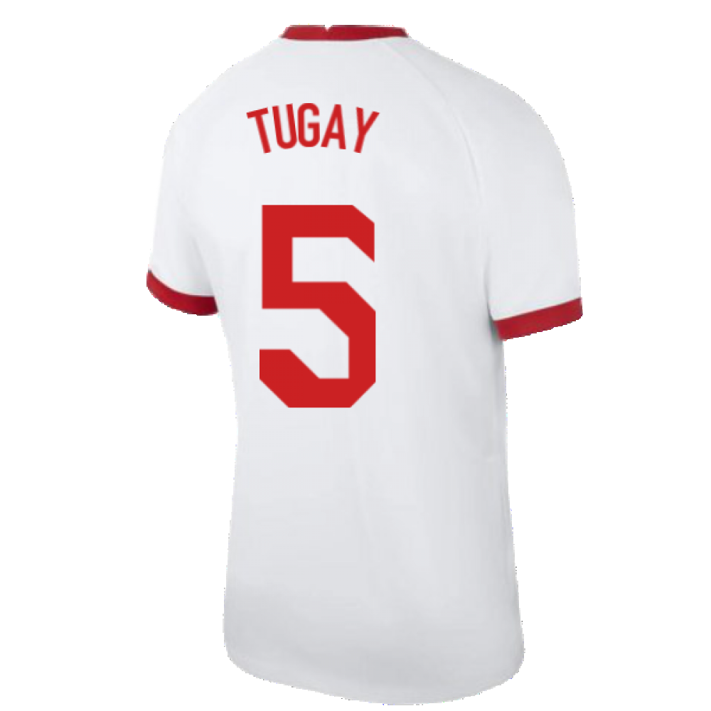 2020-2021 Turkey Home Nike Football Shirt (TUGAY 5)