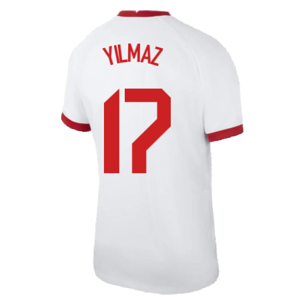 2020-2021 Turkey Home Nike Football Shirt (YILMAZ 17)