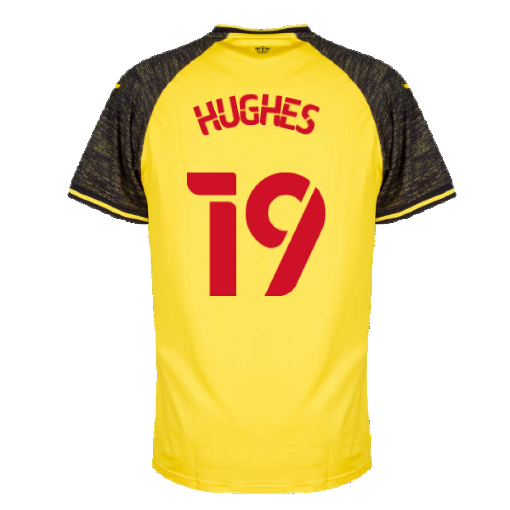 2020-2021 Watford Home Shirt (HUGHES 19)