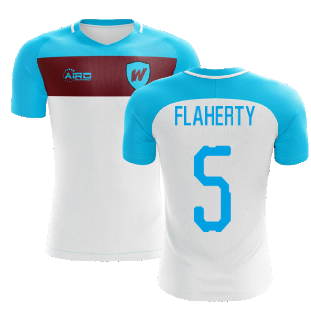 2024-2025 West Ham Away Concept Football Shirt (Flaherty 5)