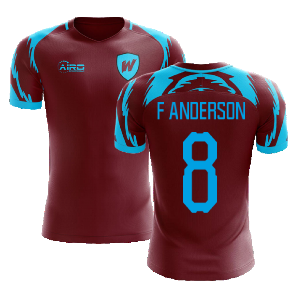 2024-2025 West Ham Home Concept Football Shirt (F ANDERSON 8)