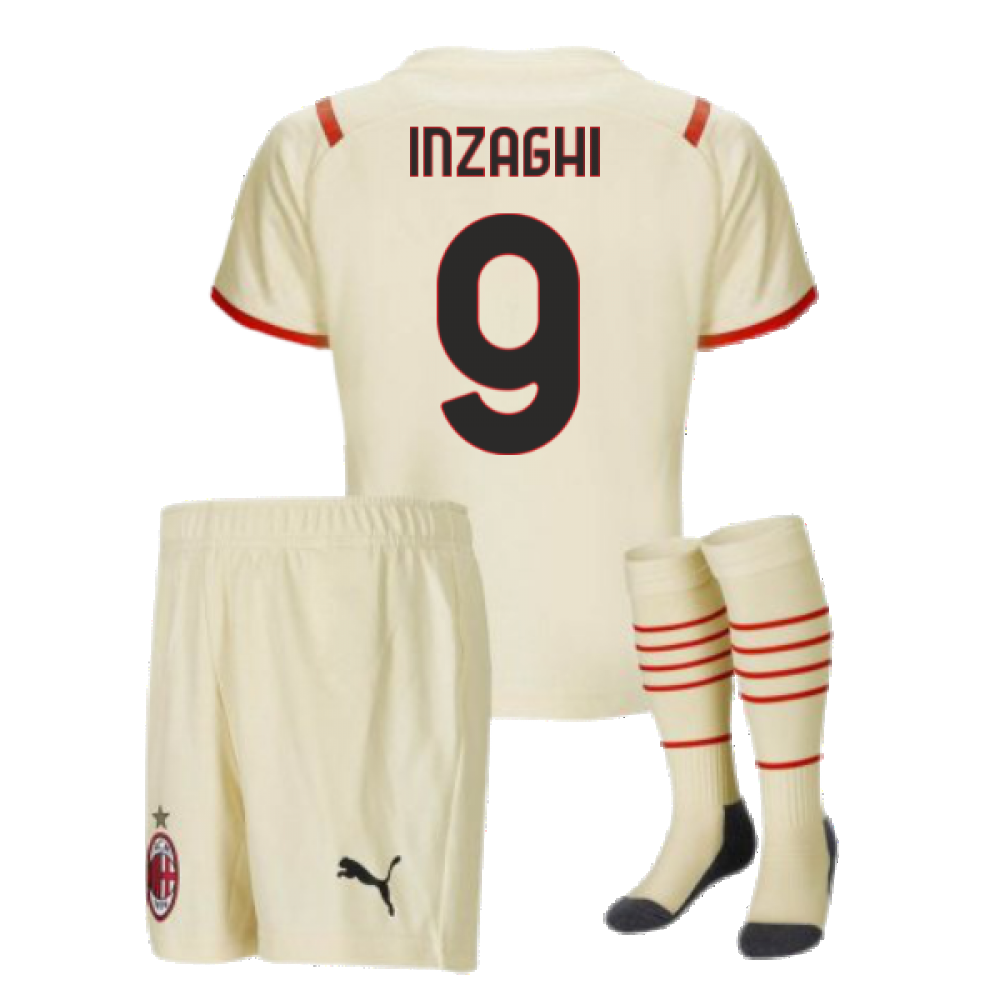 2021-2022 AC Milan Away Mini Kit (INZAGHI 9)