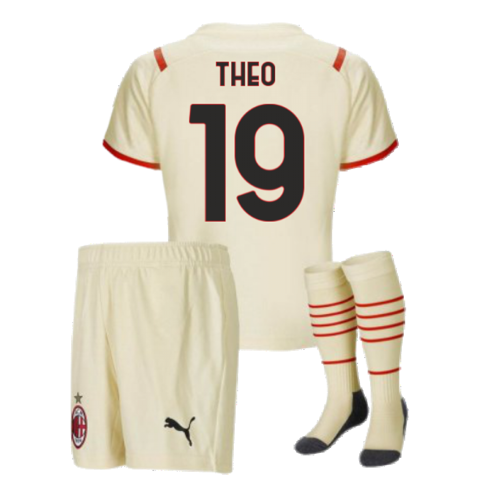 2021-2022 AC Milan Away Mini Kit (THEO 19)