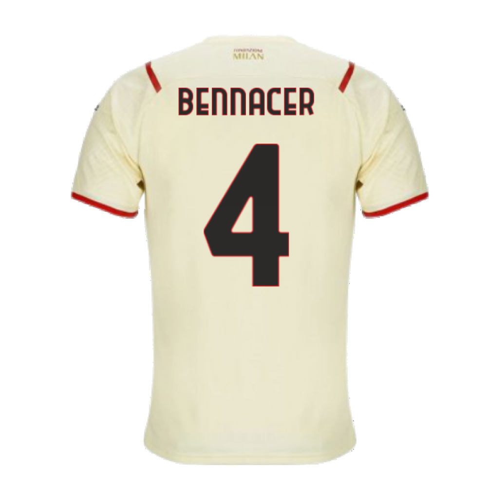 2021-2022 AC Milan Away Shirt (BENNACER 4)