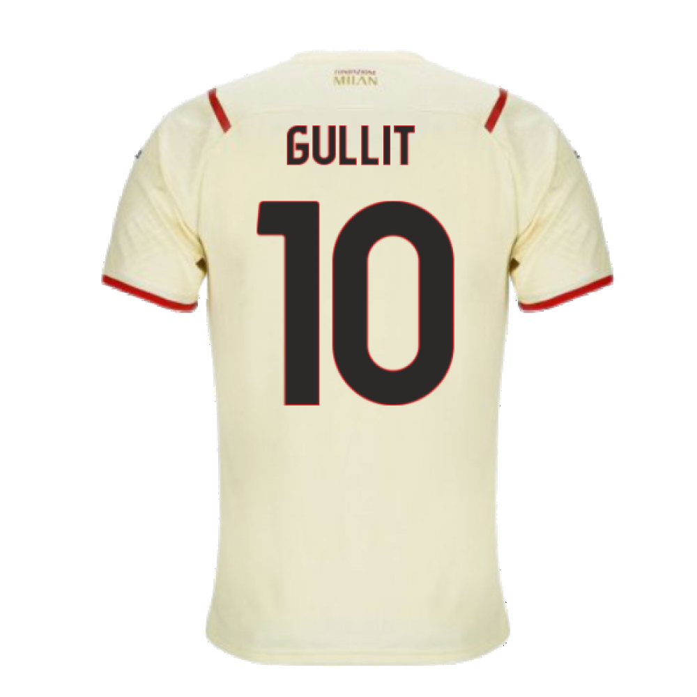 2021-2022 AC Milan Away Shirt (GULLIT 10)