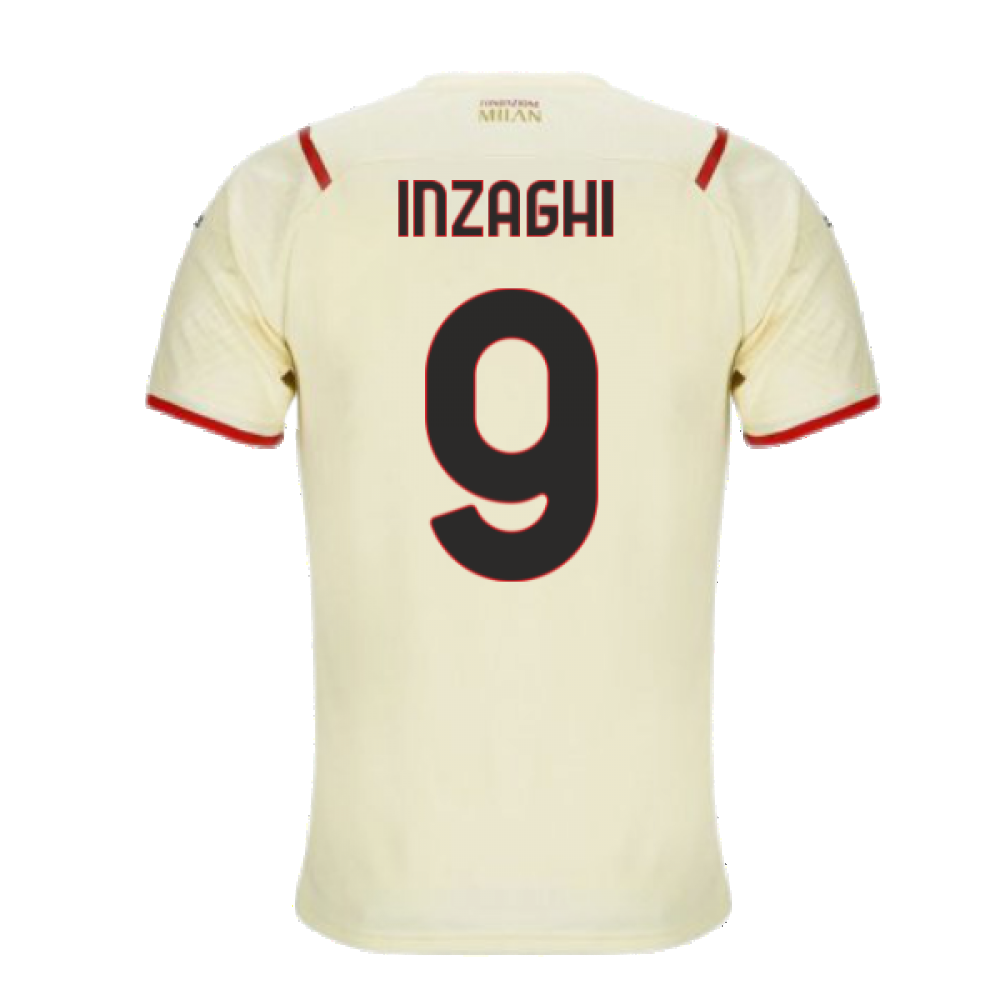 2021-2022 AC Milan Away Shirt (INZAGHI 9)