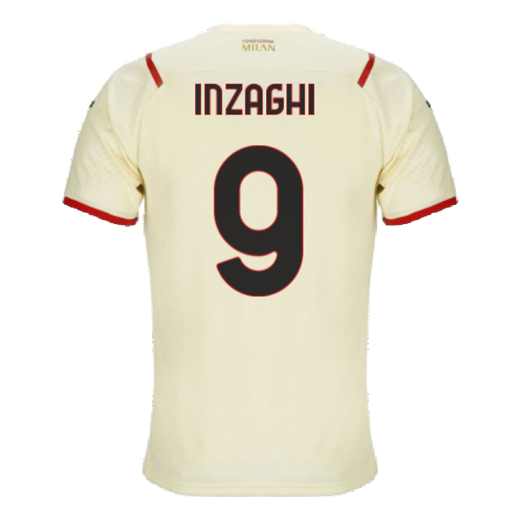 2021-2022 AC Milan Away Shirt (Kids) (INZAGHI 9)