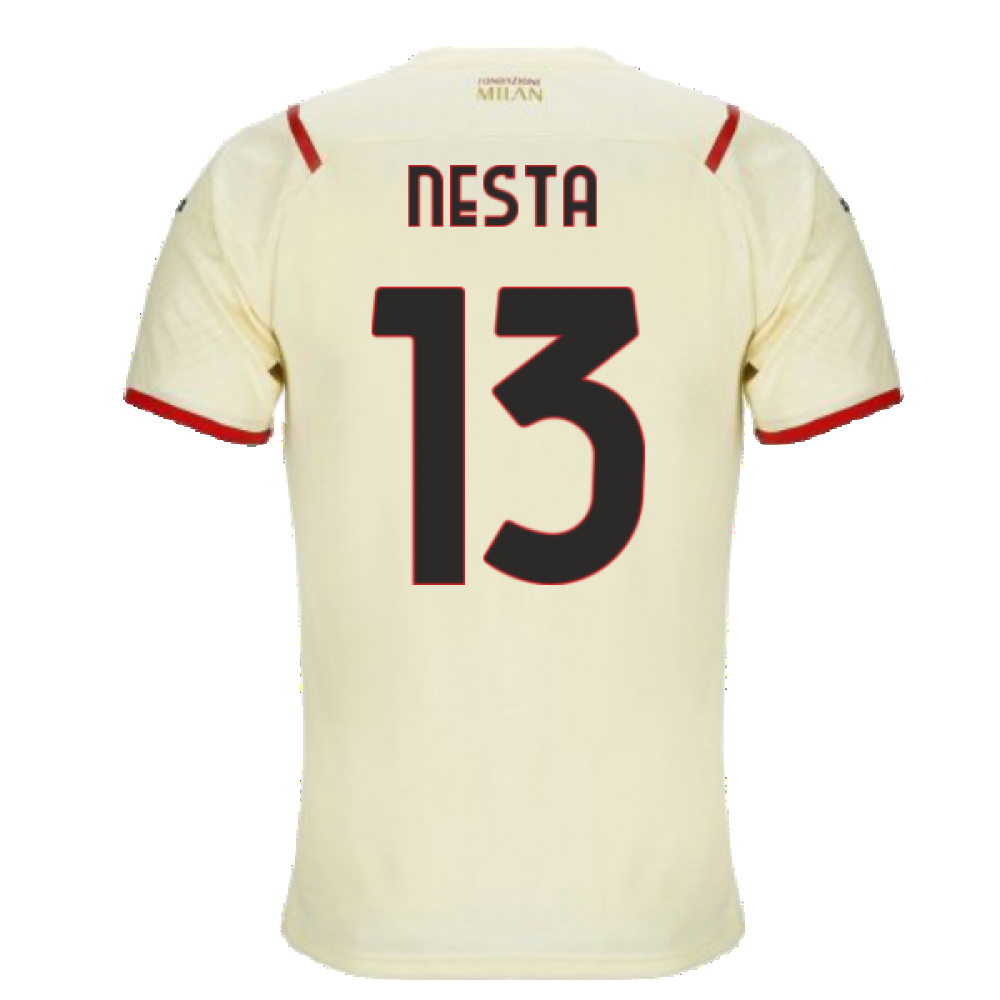 2021-2022 AC Milan Away Shirt (Kids) (NESTA 13)