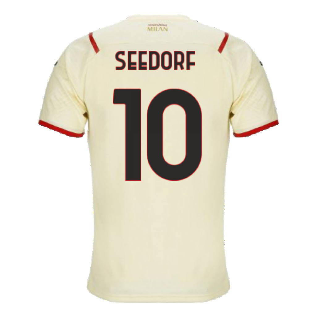 2021-2022 AC Milan Away Shirt (Kids) (SEEDORF 10)