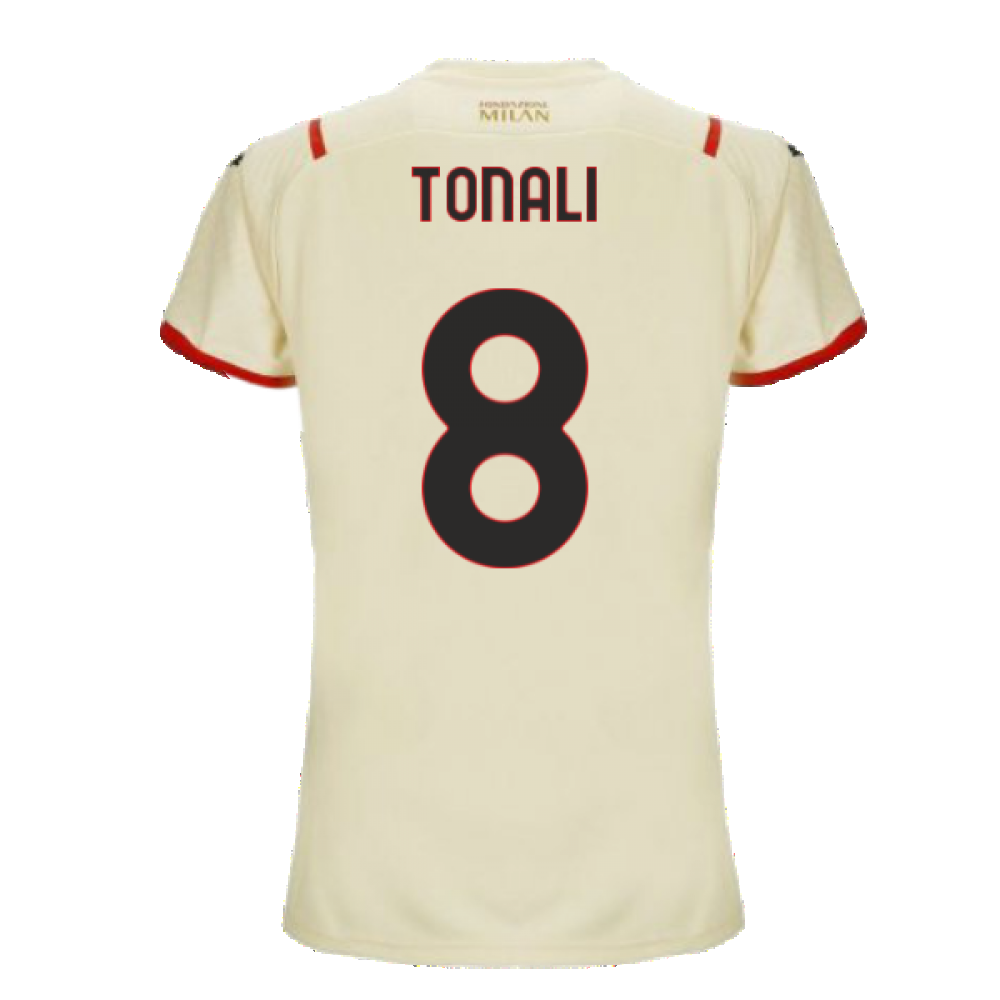 2021-2022 AC Milan Away Shirt (Ladies) (TONALI 8)