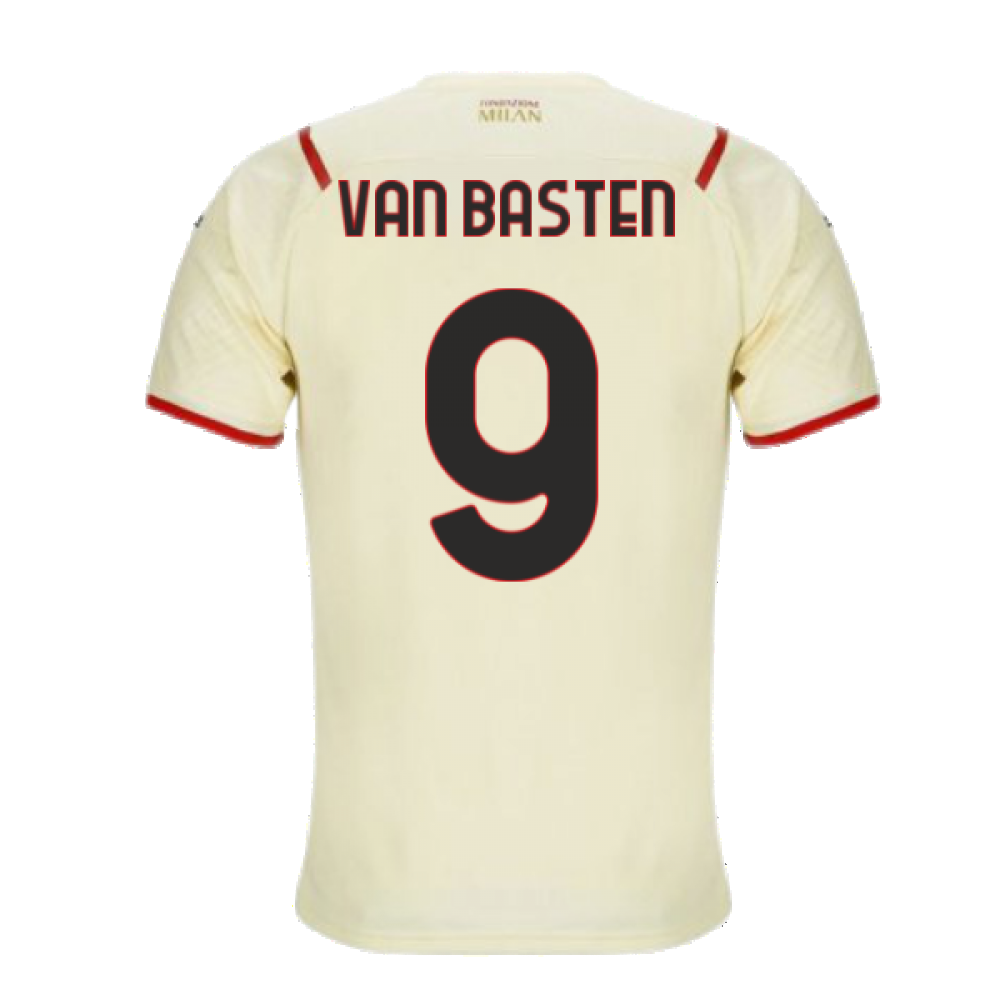 2021-2022 AC Milan Away Shirt (VAN BASTEN 9)