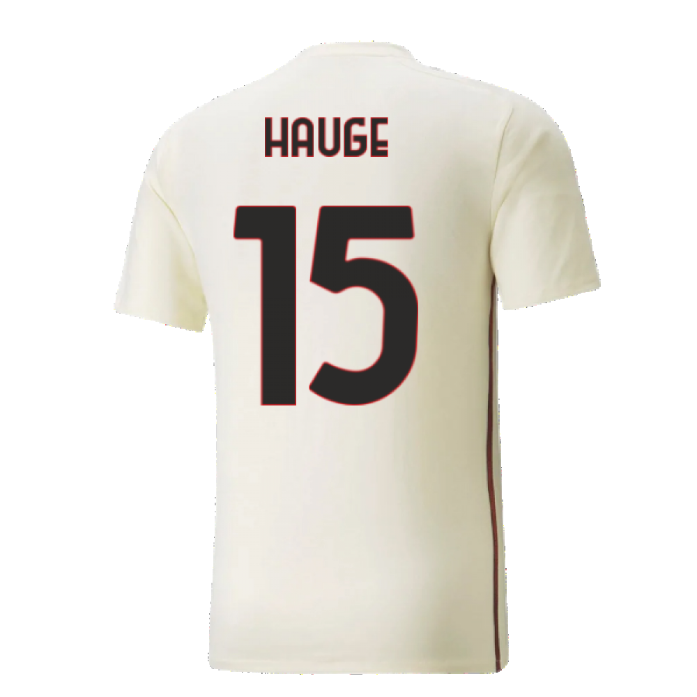 2021-2022 AC Milan Casuals Tee (Afterglow) (HAUGE 15)