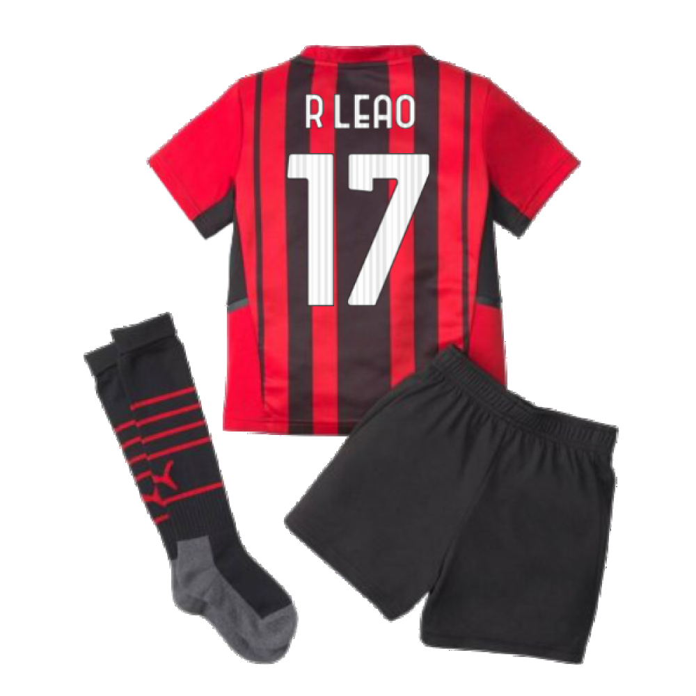 2021-2022 AC Milan Home Mini Kit (R LEAO 17)