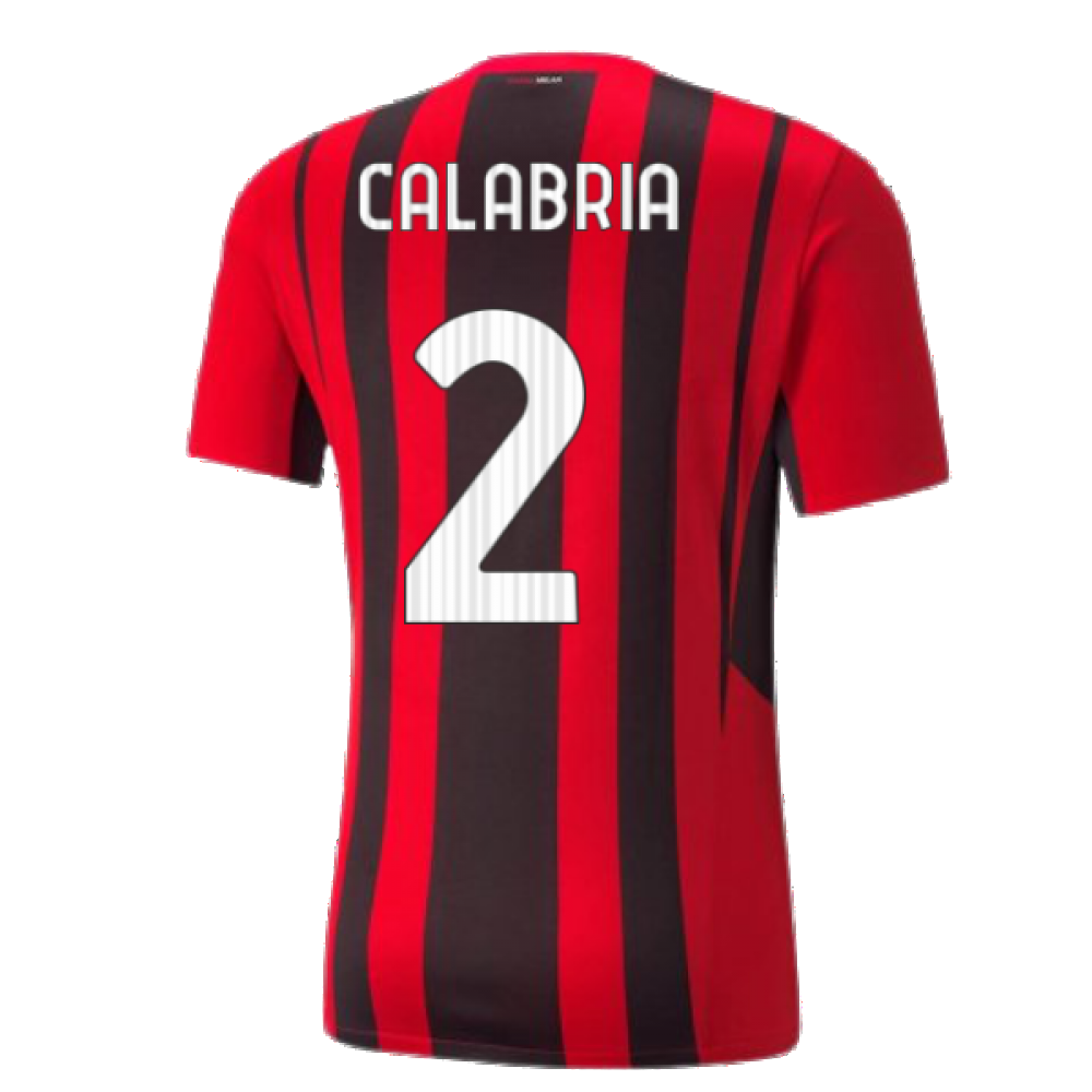 2021-2022 AC Milan Home Shirt (CALABRIA 2)