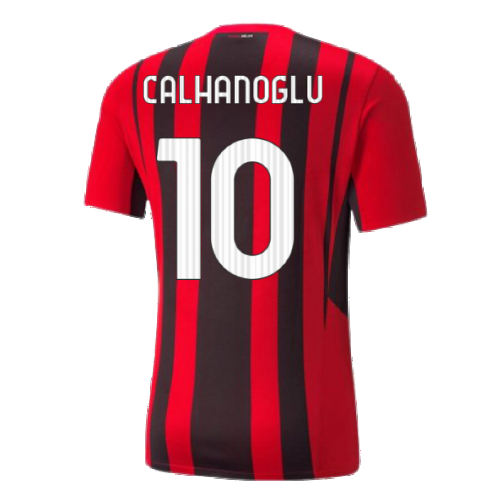 2021-2022 AC Milan Home Shirt (CALHANOGLU 10)