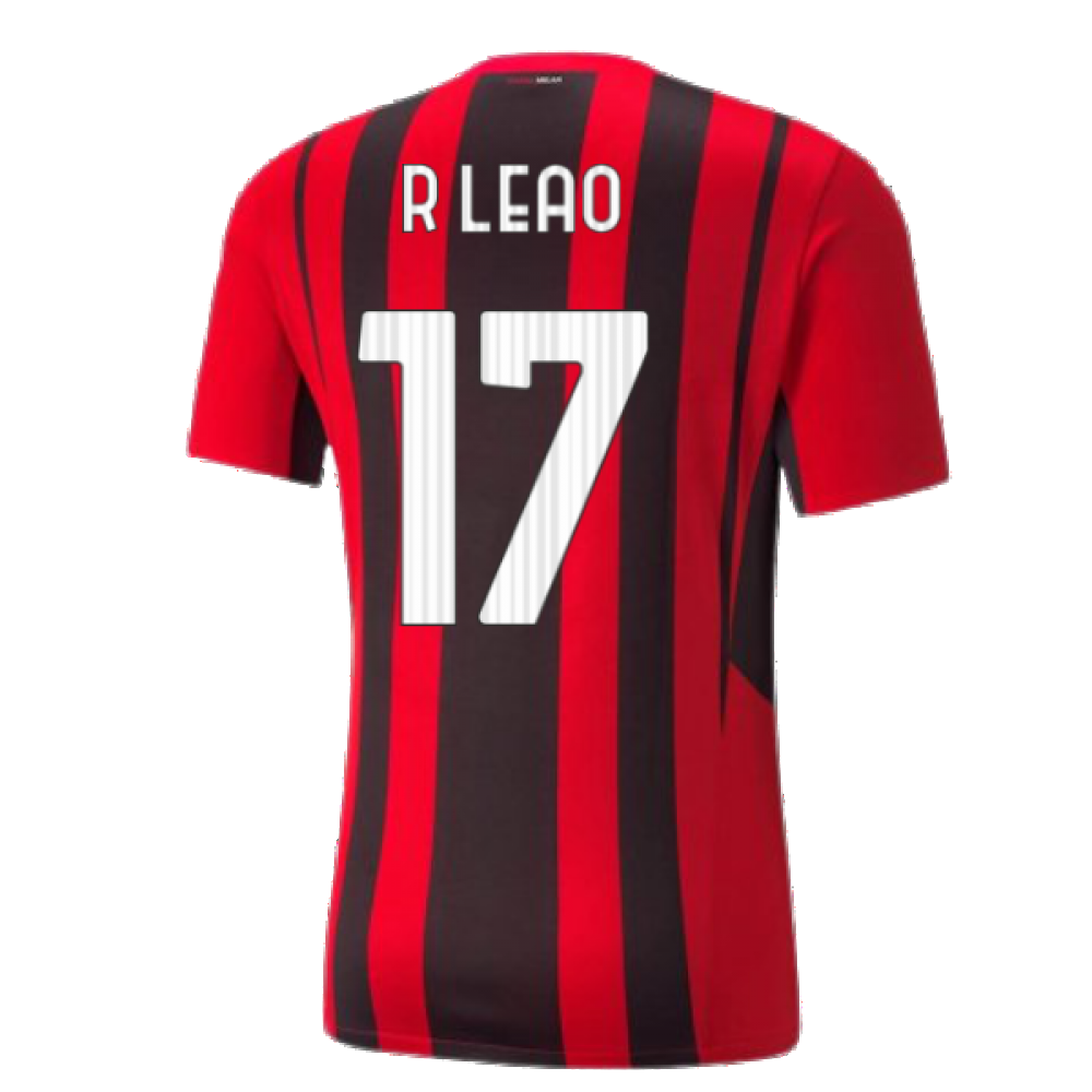 2021-2022 AC Milan Home Shirt (R LEAO 17)