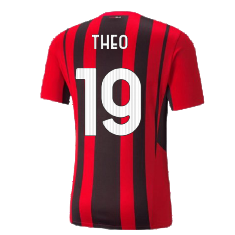 2021-2022 AC Milan Home Shirt (THEO 19)