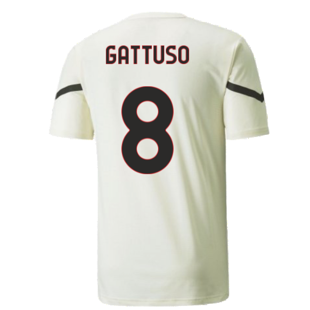 2021-2022 AC Milan Pre-Match Jersey (Afterglow) (GATTUSO 8)