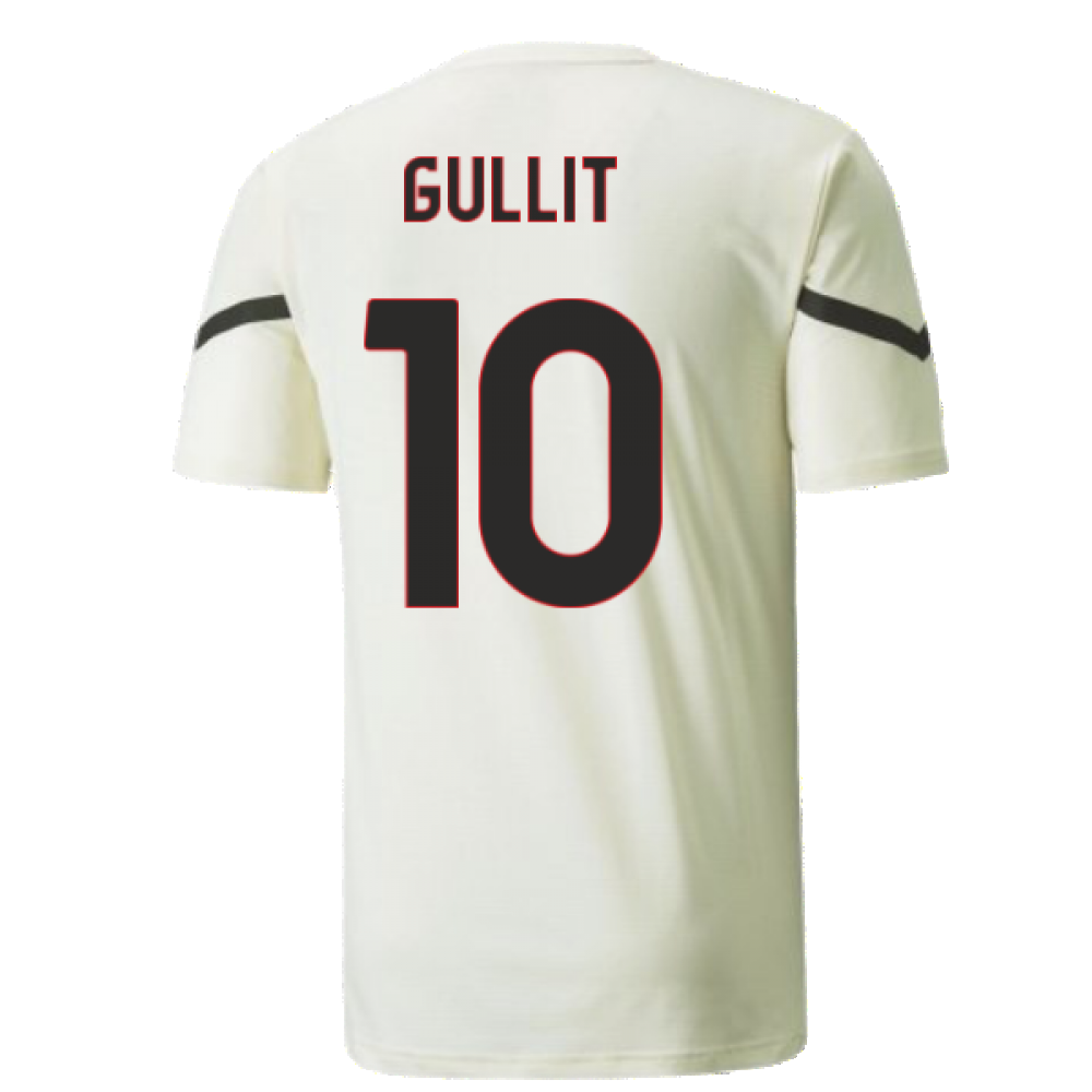 2021-2022 AC Milan Pre-Match Jersey (Afterglow) (GULLIT 10)