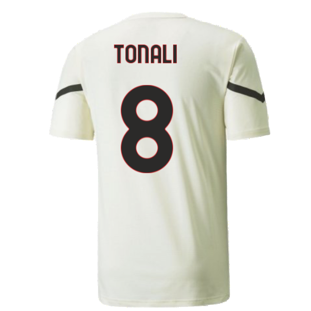 2021-2022 AC Milan Pre-Match Jersey (Afterglow) (TONALI 8)