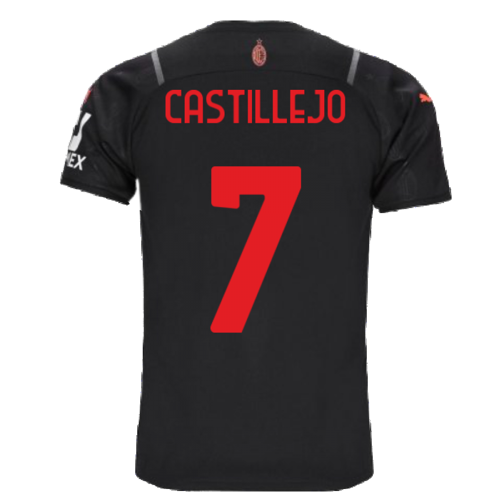 2021-2022 AC Milan Third Shirt (CASTILLEJO 7)