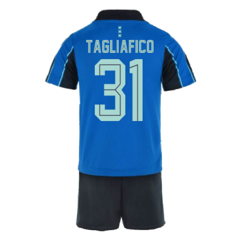 2021-2022 Ajax Away Mini Kit (TAGLIAFICO 31)