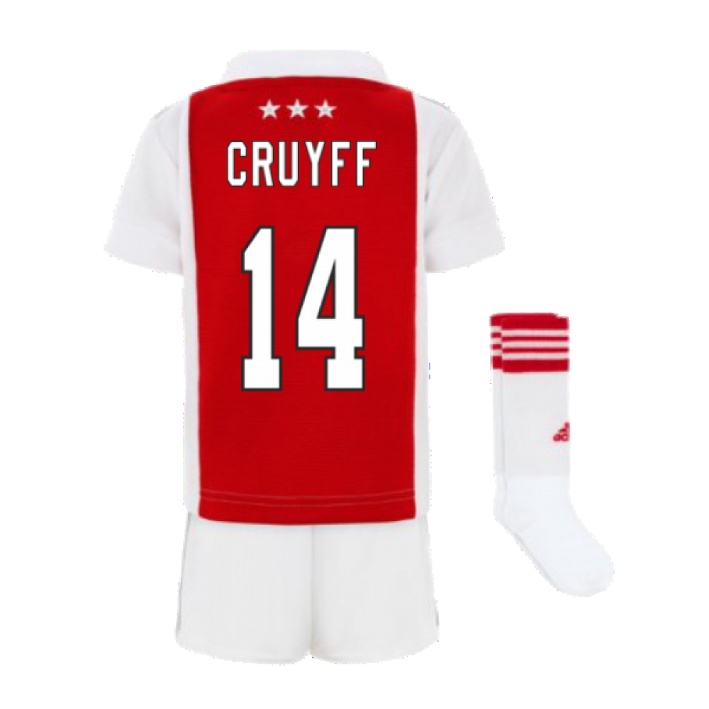 2021-2022 Ajax Home Mini Kit (CRUYFF 14)