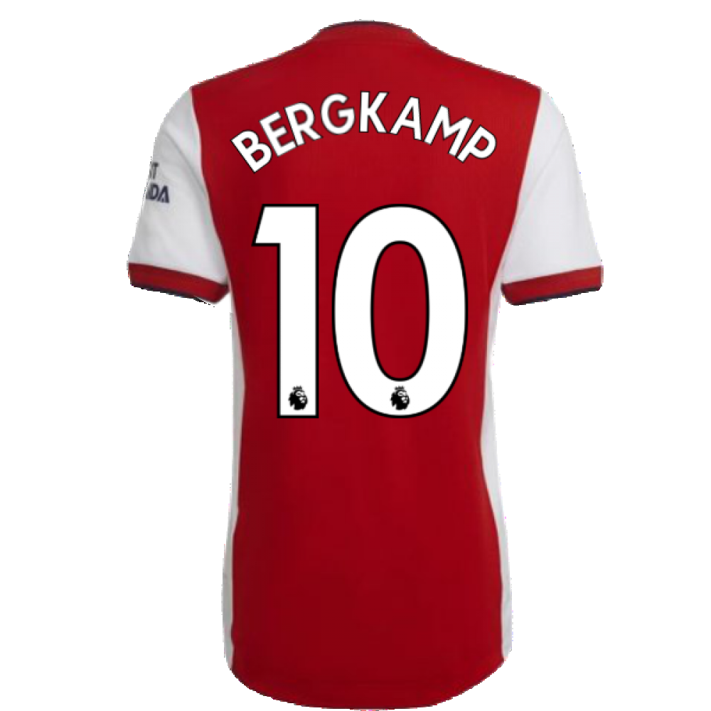 2021-2022 Arsenal Authentic Home Shirt (BERGKAMP 10)