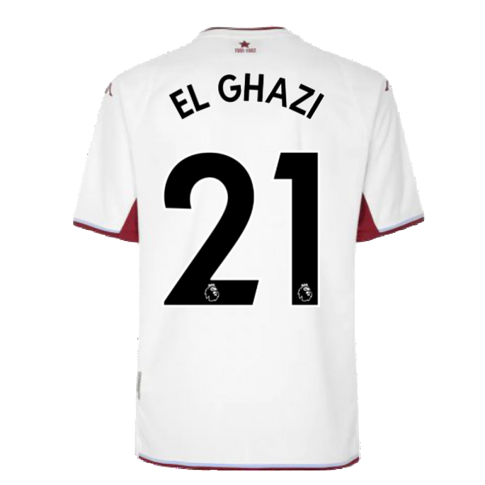 2021-2022 Aston Villa Away Shirt (EL GHAZI 21)