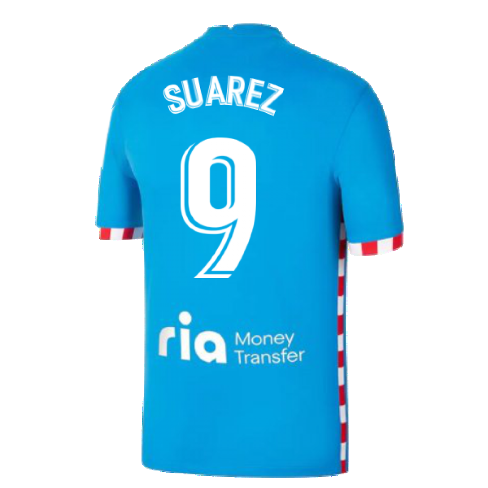 2021-2022 Atletico Madrid 3rd Shirt (SUAREZ 9)