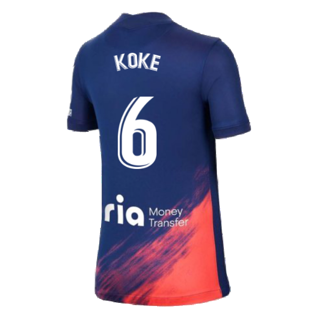 2021-2022 Atletico Madrid Away Shirt (Kids) (KOKE 6)